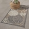 Homeroots 3 x 4 ft. Natural & Gray Indoor & Outdoor Area Rug 384656 - alternate 9